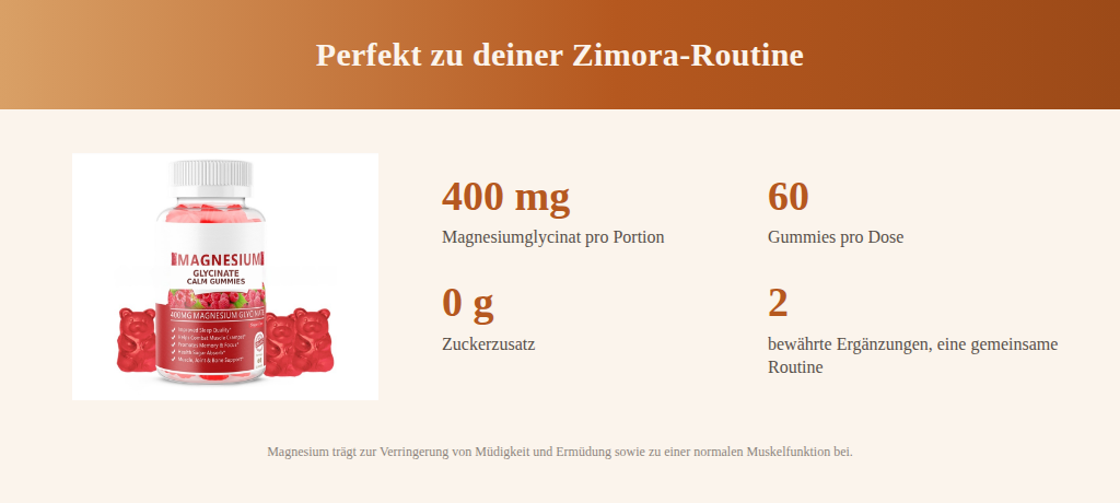 Magnesium Gummies – Magnesiumglycinat